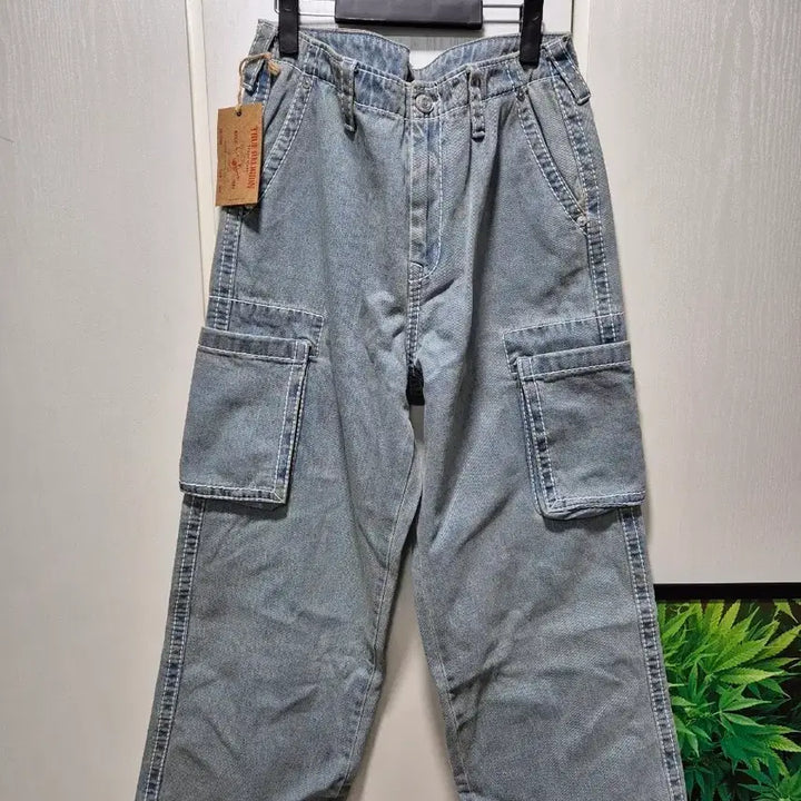 [BUNJANG] True Religion Cargo Denim Pants / (타임세일)(새상품)트루릴리젼 카고 데님 팬츠