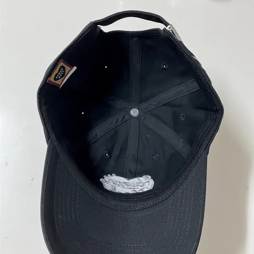 [SOLD OUT] 휴먼메이드 6패널 볼캡 블랙