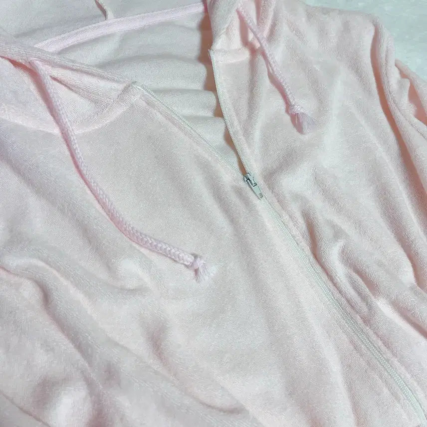 [SOLD OUT] 연핑크 딸기우유 후드집업 일본빈티지 일브