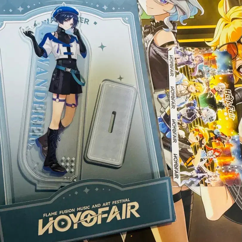 [BUNJANG] Hoyofair Wanderer Acrylic Stand / 호요페어 방랑자 아크릴 스탠드