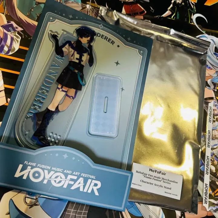 [BUNJANG] Hoyofair Wanderer Acrylic Stand / 호요페어 방랑자 아크릴 스탠드