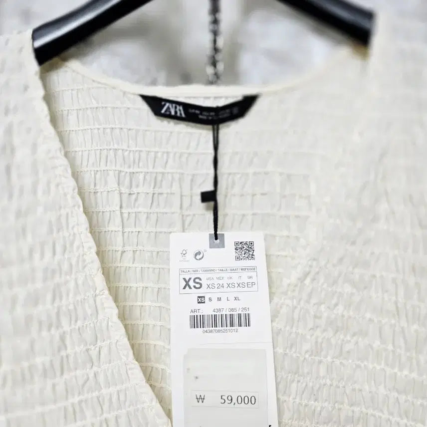 [BUNJANG] ZARA Lace Mini Dress (New) / 자라  펀칭 레이스 미니원피스(새상품)