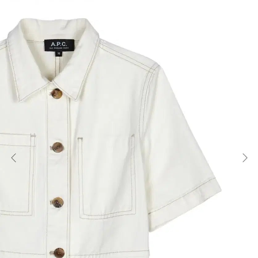 [BUNJANG] APC White Denim Dress / APC 아페쎄 원피스