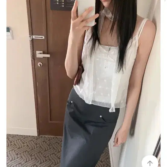 [BUNJANG] Izcamin Bustier Scarf Set / 이즈카민 뷔스티에 스카프 세트