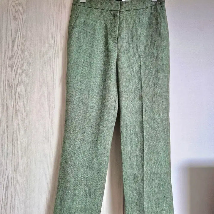 [BUNJANG] Time Mint Linen Slacks / 타임 민트색 마바지 슬랙스 61-90