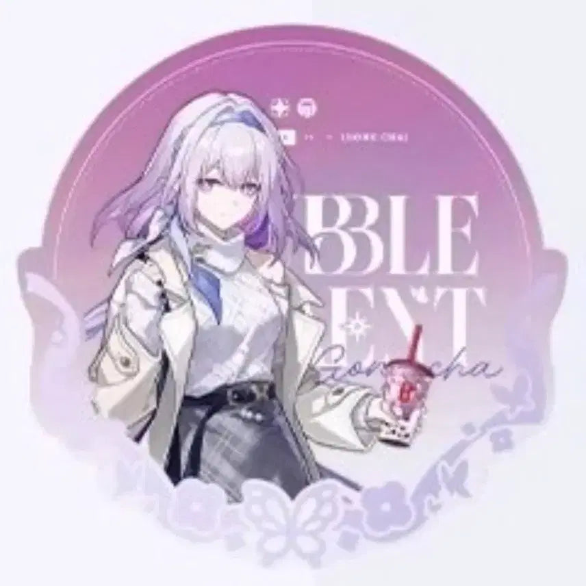 [BUNJANG] Honkai: Star Rail Castoris Acrylic Coaster (Sealed) / 미개봉) 붕괴 스타레일  붕스 공차 콜라보 카스토리스 아크릴 코스터