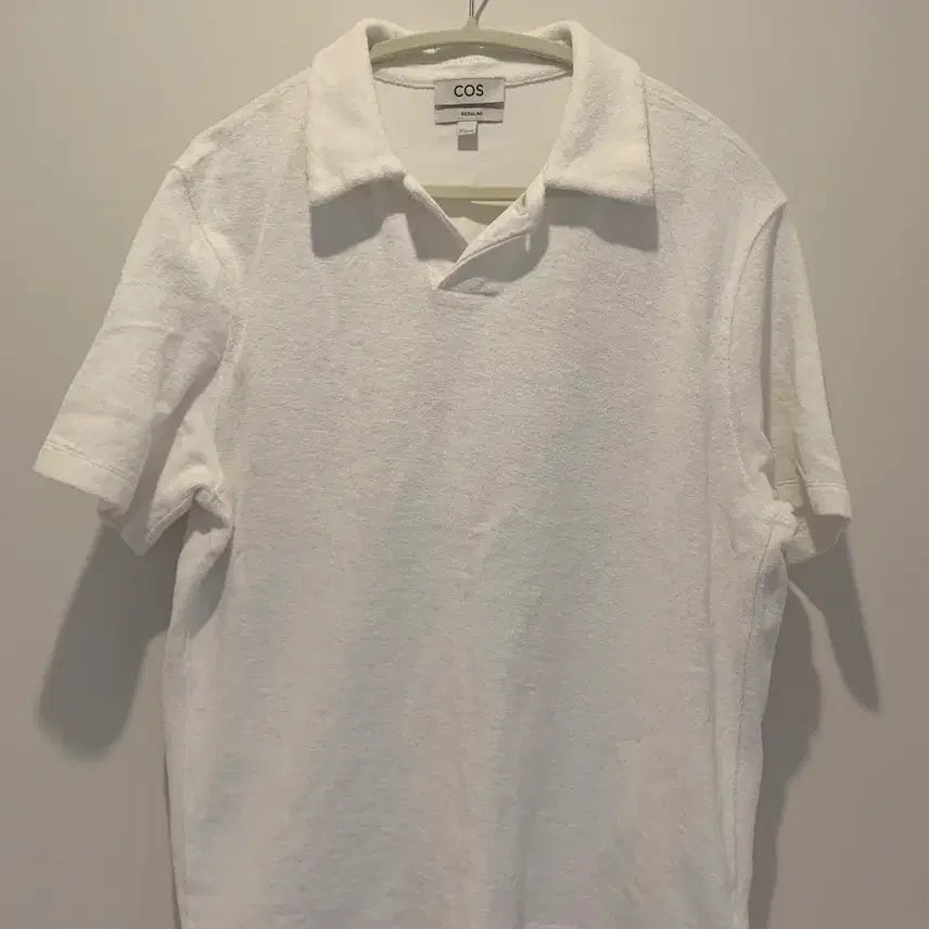[BUNJANG] COS Boucle Collar T-Shirt / 남성 COS 부클레 카라 티셔츠