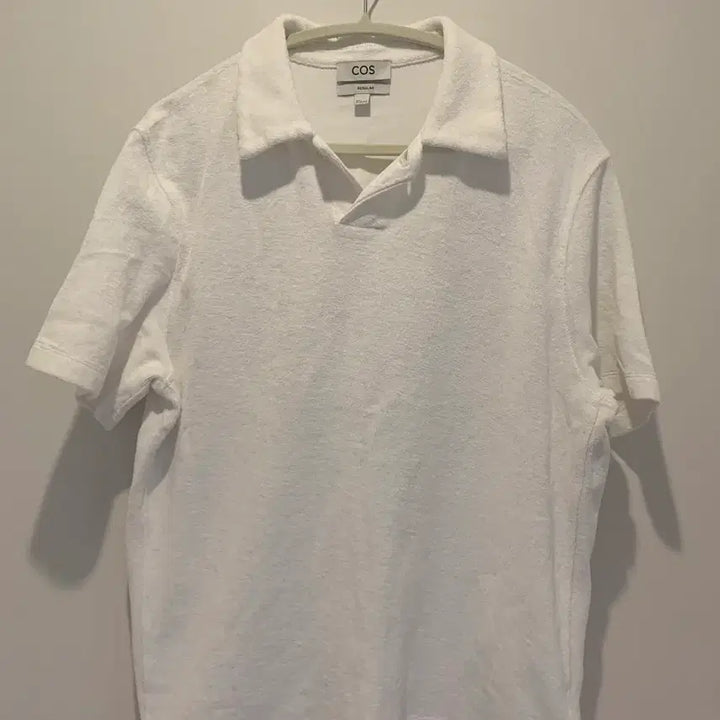 [BUNJANG] COS Boucle Collar T-Shirt / 남성 COS 부클레 카라 티셔츠