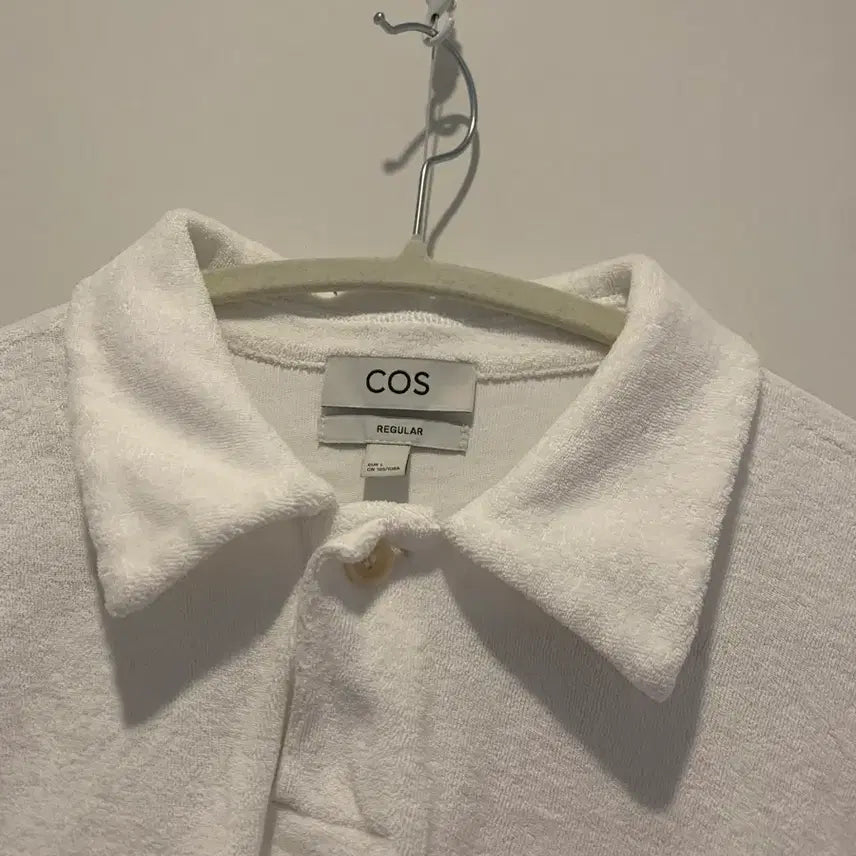[BUNJANG] COS Boucle Collar T-Shirt / 남성 COS 부클레 카라 티셔츠