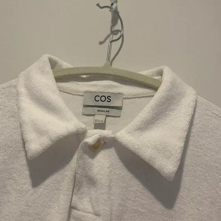 [BUNJANG] COS Boucle Collar T-Shirt / 남성 COS 부클레 카라 티셔츠