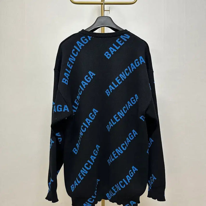 [BUNJANG] Balenciaga Multi Logo Knit L / 발렌시아가 멀티로고 니트 L