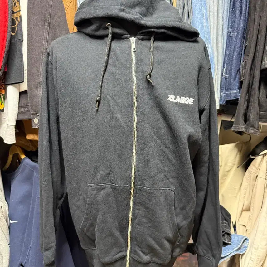 [BUNJANG] X-Large Hooded Zip-Up Sweatshirt / [M] X-LARGE 후드집업