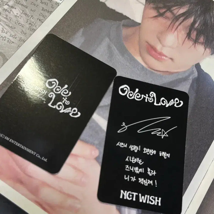 [BUNJANG] NCT Wish Sion First Press Limited Edition Photocard Set / 오늘만 반택포) 원가이하 오투럽 안테로스 가오슝 패키지 시온
