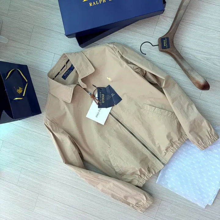[SOLD OUT] 폴로 랄프로렌 베이포트 포플린 재킷 블루종 M(100)사이즈 1회착