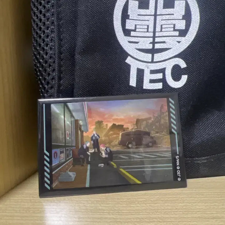 [BUNJANG] Kaiju No. 8 Square Can Badge / 괴수8호 스퀘어 캔뱃지