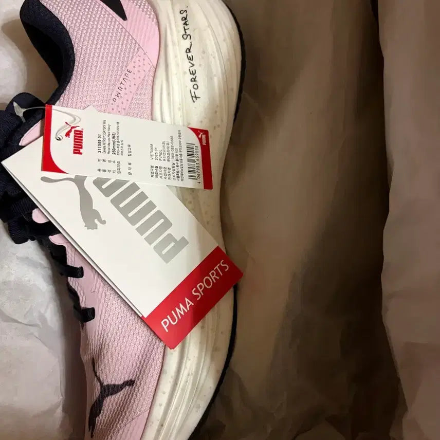 [BUNJANG] Puma Deviate Nitro 3 Pink Running Shoes / 푸마 디비에이트 니트로 3 핑크 250mm