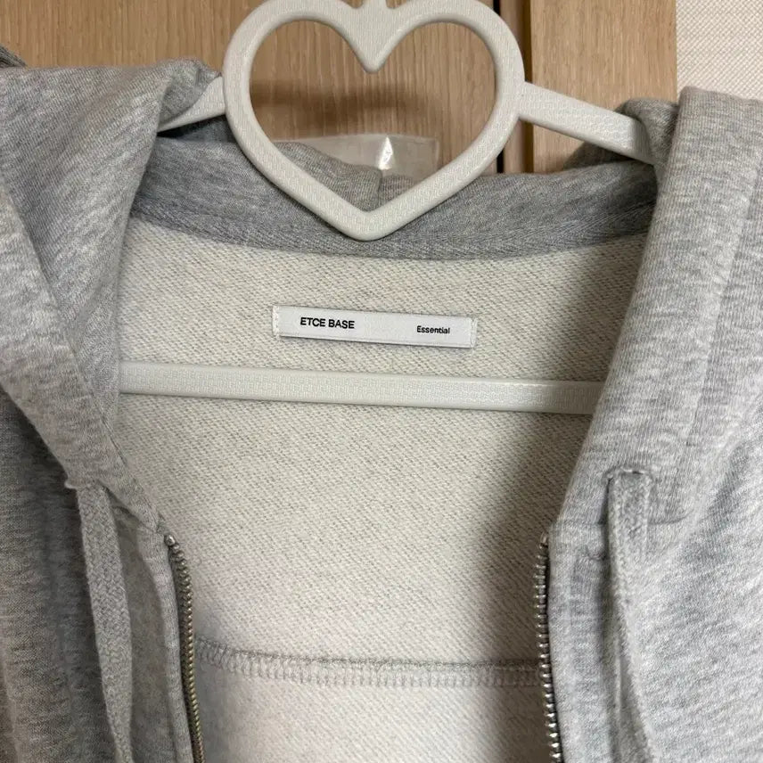 [BUNJANG] etce NY Cross Hood Zip Up (Gray) Large / etce NY CROSS HOOD ZIP UP (GRAY) 라지 L