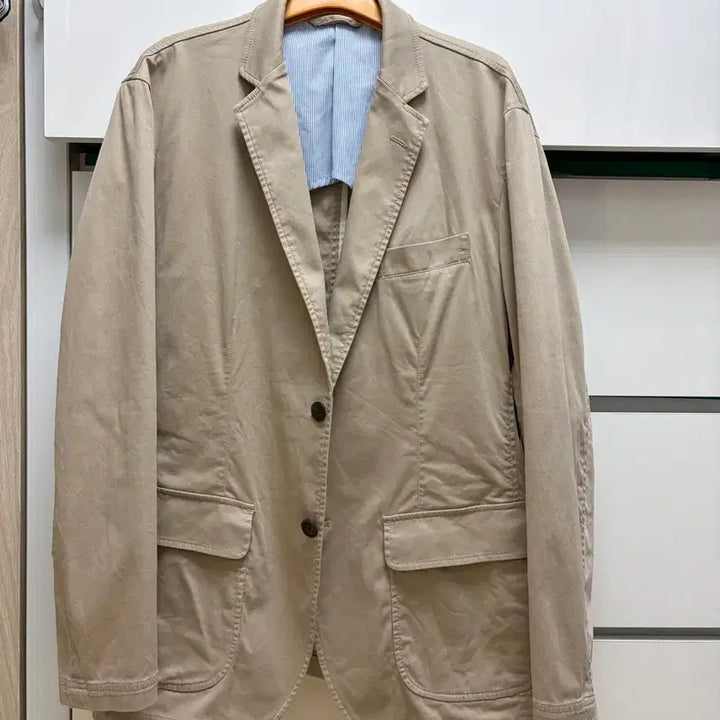 [SOLD OUT] 일본 맥그리거 남성 베이지 면 혼방 자켓 L 사이즈