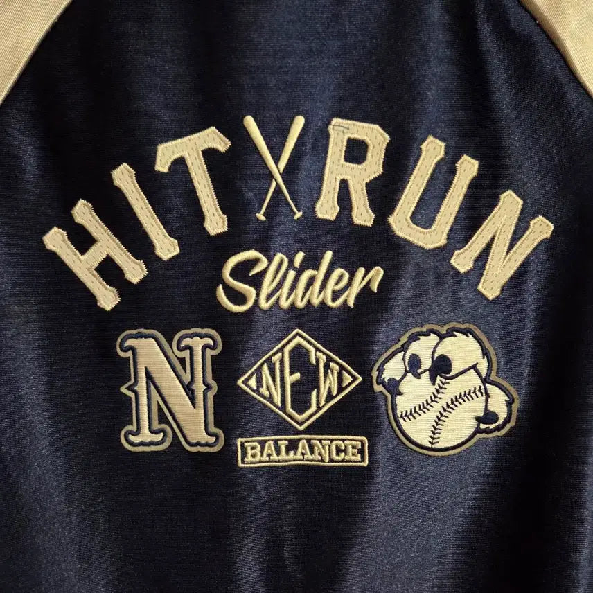 [BUNJANG] New Balance Navy Silver Stadium Jacket / 뉴발란스 네이비 실버 스타디움 자켓