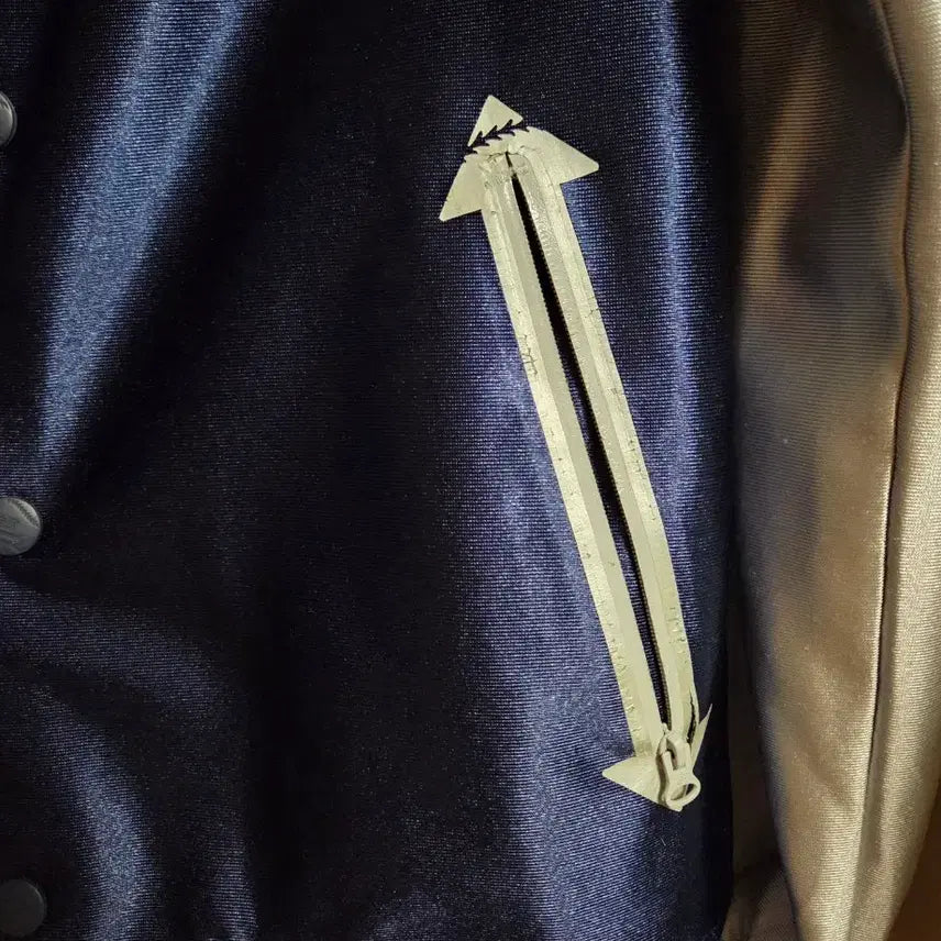 [BUNJANG] New Balance Navy Silver Stadium Jacket / 뉴발란스 네이비 실버 스타디움 자켓