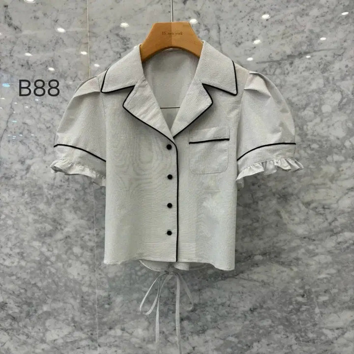 [BUNJANG] JS New York Blouse / js뉴욕블라우스