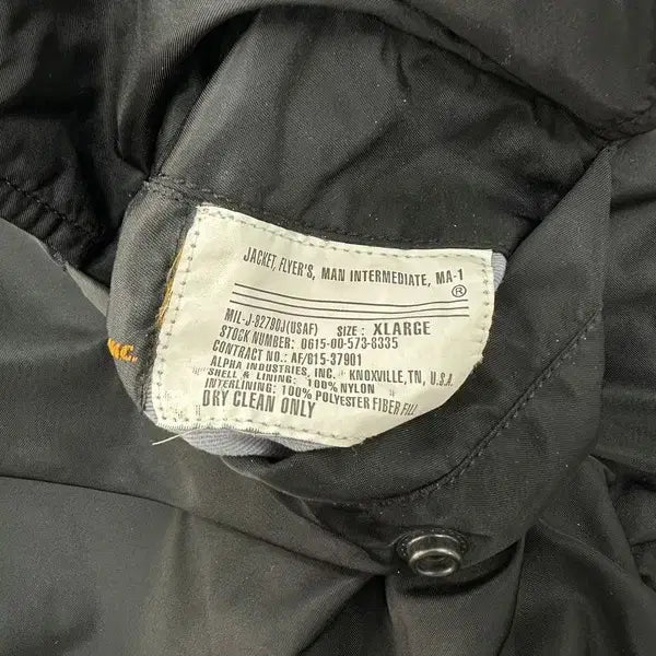 [BUNJANG] Alpha Industries MA-1 Jacket / 알파인더스트리 나사 MA-1 자켓