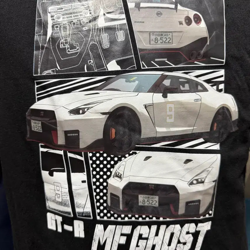 [BUNJANG] MF GHOST GT-R Graphic T-shirt / [M] 새상품 MF GHOST GT-R 그래픽 반팔 티셔츠