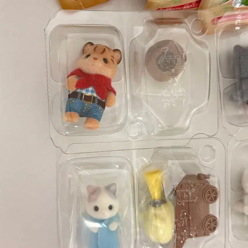 [SOLD OUT] 반택포)실바니안 어드벤처 블라인드백 호랑이 포함 8종 풀세트 미개봉
