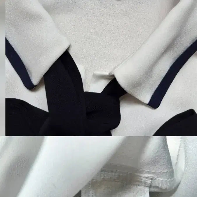 [BUNJANG] LIST Beige Blouse &amp; Olivia Haskell White Blouse Bundle Set / (택달린새상품)리스트 베이지 블라우스와 올리이바허슬러 블라우스 2개 일괄