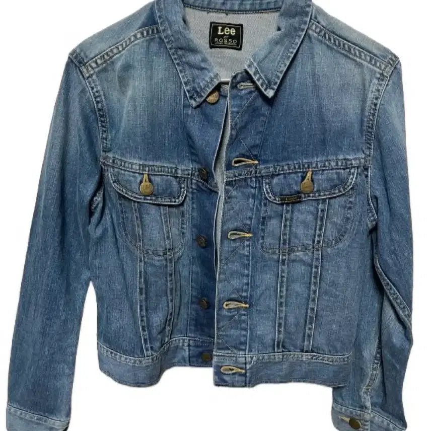 [BUNJANG] Lee ROSSO Urban Research Denim Cropped Jacket / Lee ROSSO 어반리서치 데님 청자켓 크롭