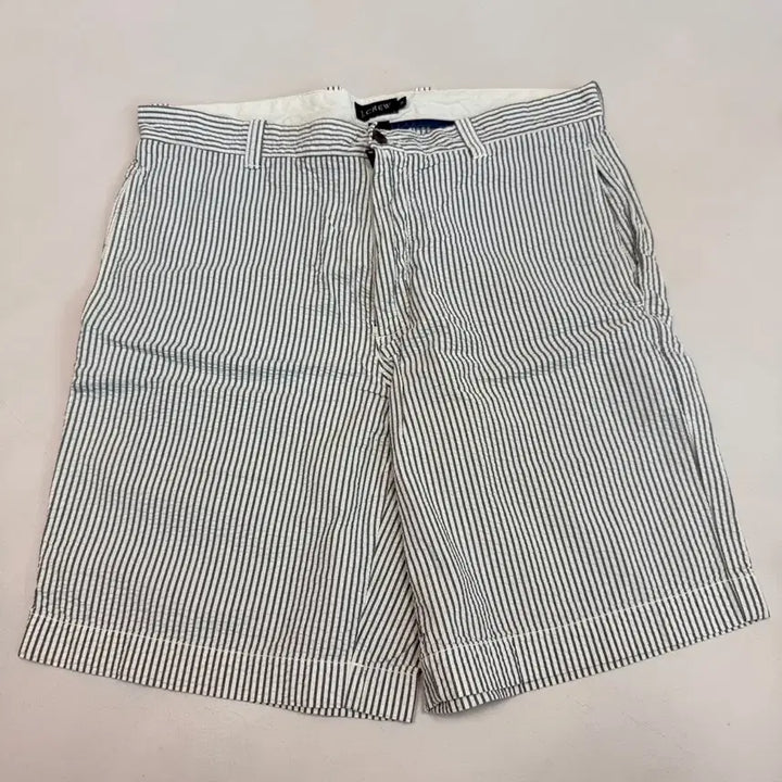 [BUNJANG] J.Crew Seersucker Shorts Size 33 / 제이크루 J.CREW 시어서커 반바지 33사이즈 판매