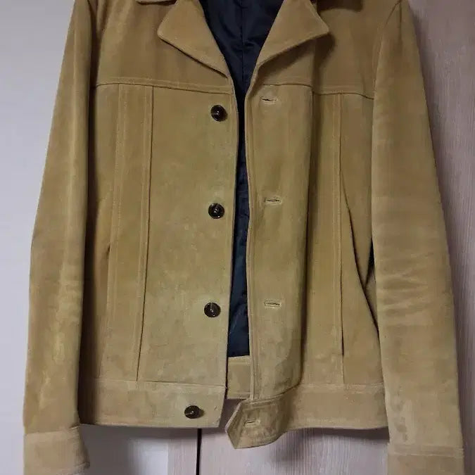 [BUNJANG] Saint Laurent Suede Trucker Jacket Size 50 / 입생로랑 복각스웨이드 트러커 50