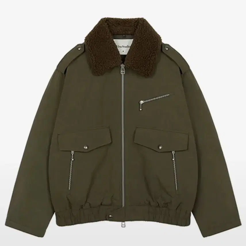 [BUNJANG] VIVASTUDIO Flight Jacket Khaki XL / 비바스튜디오 자켓 카키