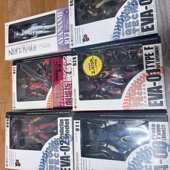 [BUNJANG] Revoltech Evangelion Unit-01 Bishoujo Figure Bundle Set / 제발 사주세요!!) 리볼텍 에반게리온 미소녀 피규어 초호기 피규어 일괄