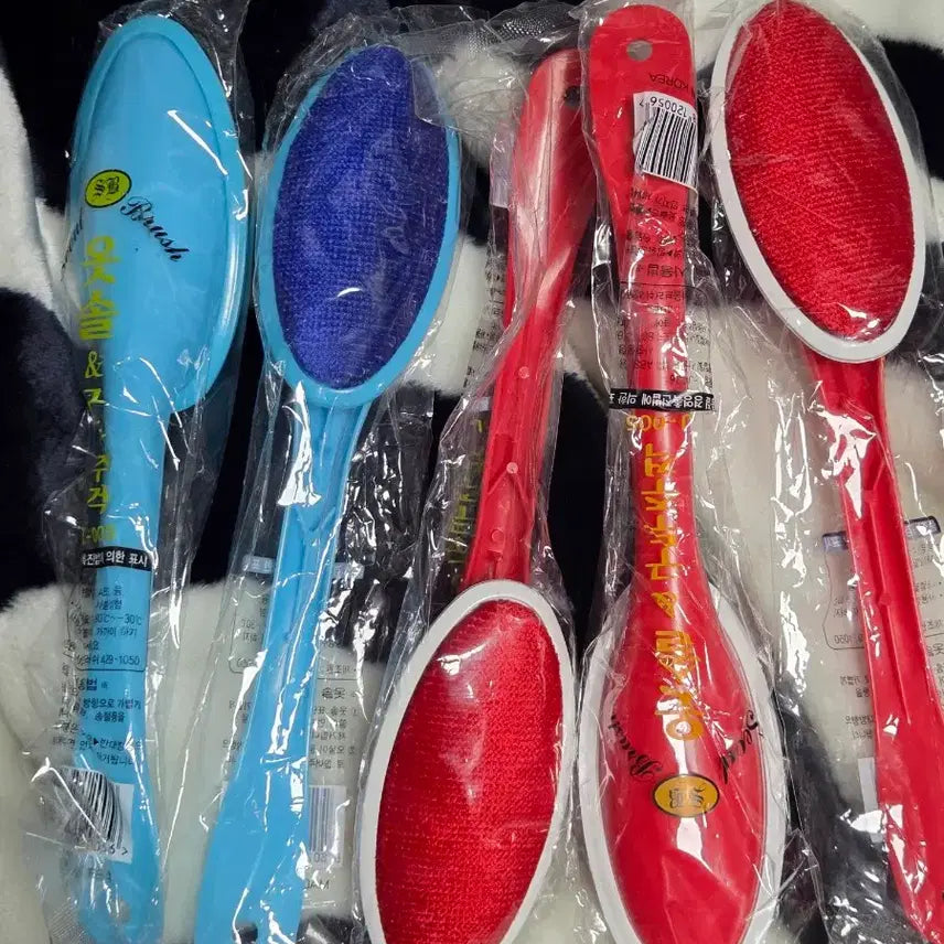 [BUNJANG] Clothing Brush &amp; Shoe Horn Set / 옷솔/구두주걱 코트 관리용 일괄 울 캐시미어 자켓 코트 개당 천원