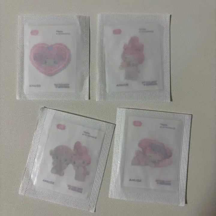 [SOLD OUT] 마이멜로디 어뮤즈 띠부씰 4개