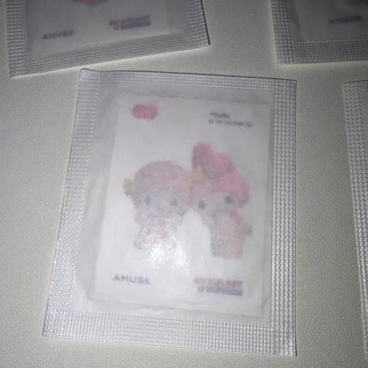 [SOLD OUT] 마이멜로디 어뮤즈 띠부씰 4개
