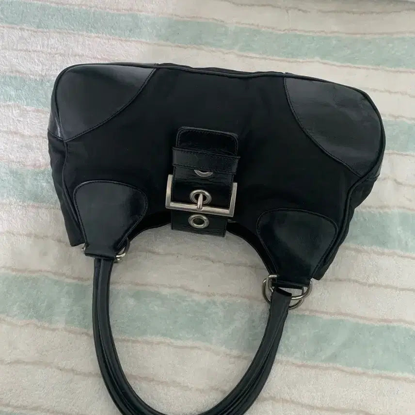 [BUNJANG] Prada Moon Bag Shoulder Bag / 프라다 문백 정품 가방 숄더백 바게트백
