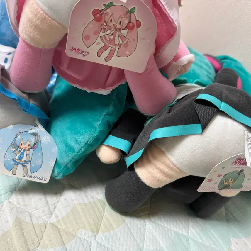 [SOLD OUT] 초희귀) 하츠네 미쿠 누이 인형 밐빵이 3종 일괄