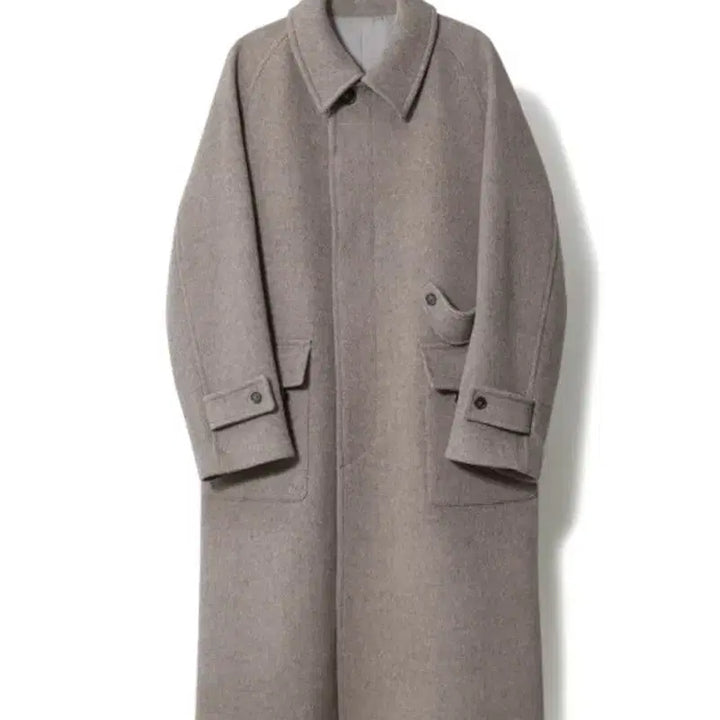 [BUNJANG] Holysun Balmacan Coat Melange Beige (M) / M) 홀리선 발마칸 코트 멜란지 베이지