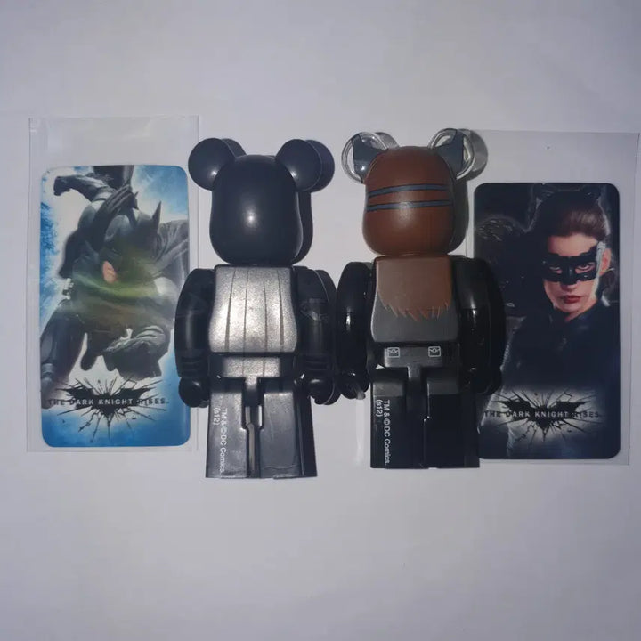 [BUNJANG] Bearbrick Series 24 Hero Set Batman &amp; Catwoman / 베어브릭 24탄 히어로 정 역 세트