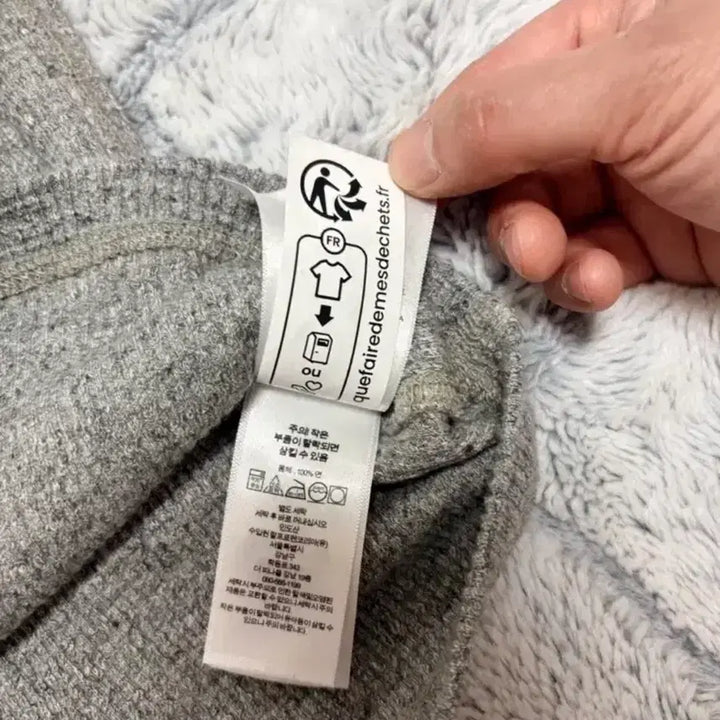 [SOLD OUT] rrl 와플니트 헨리넥 그레이M사이즈 판매