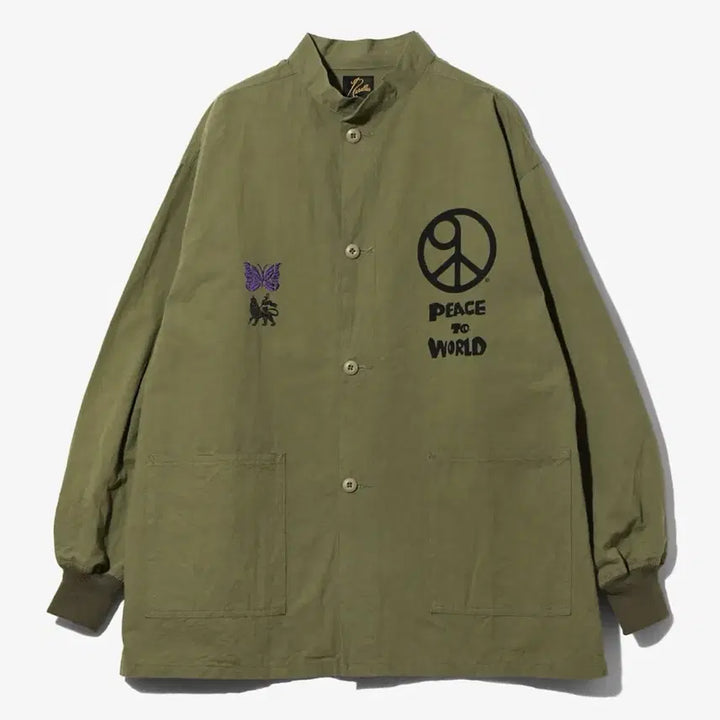 [BUNJANG] Needles x Sasquatchfabrix. S.C. Army Shirt / Needles S.C Army Shirt 니들스 사스콰치패브릭스 아미셔츠