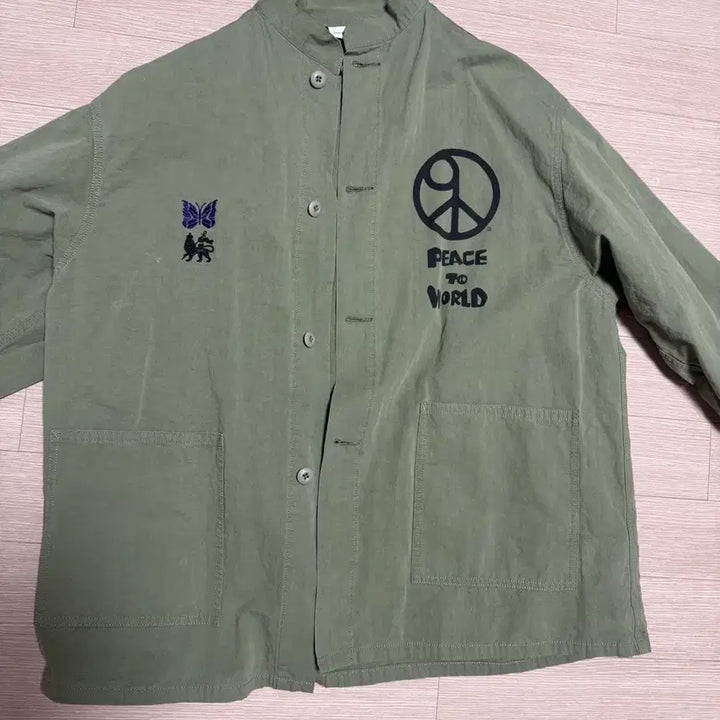 [BUNJANG] Needles x Sasquatchfabrix. S.C. Army Shirt / Needles S.C Army Shirt 니들스 사스콰치패브릭스 아미셔츠