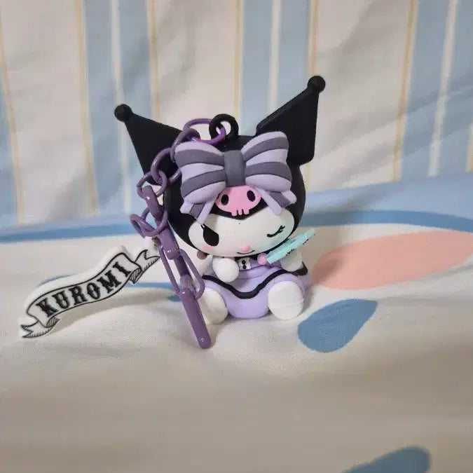 [BUNJANG] Kuromi Figure Keyring / 쿠로미 피규어 키링 새상품