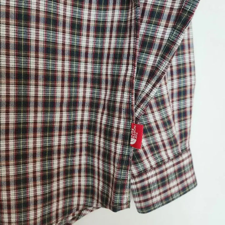 [BUNJANG] The North Face Checkered Shirt / 일본 노스페이스 체크 셔츠 L