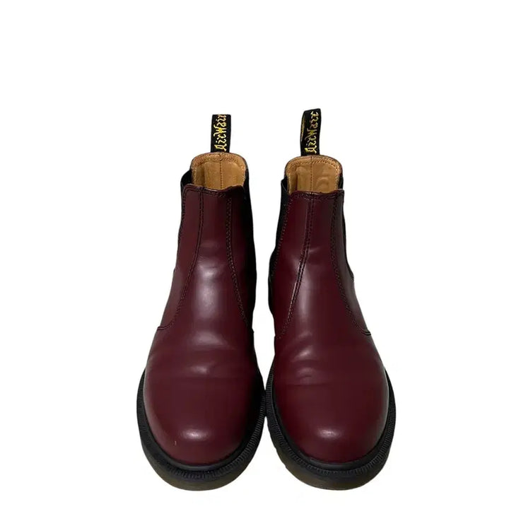 [BUNJANG] Dr. Martens Cherry Red Chelsea Boots / 닥터마틴 체리레드 첼시 부츠