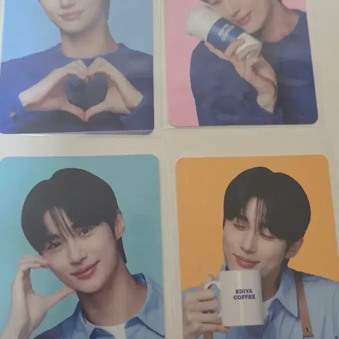[SOLD OUT] 변우석 이디야 포토카드 4종 세트