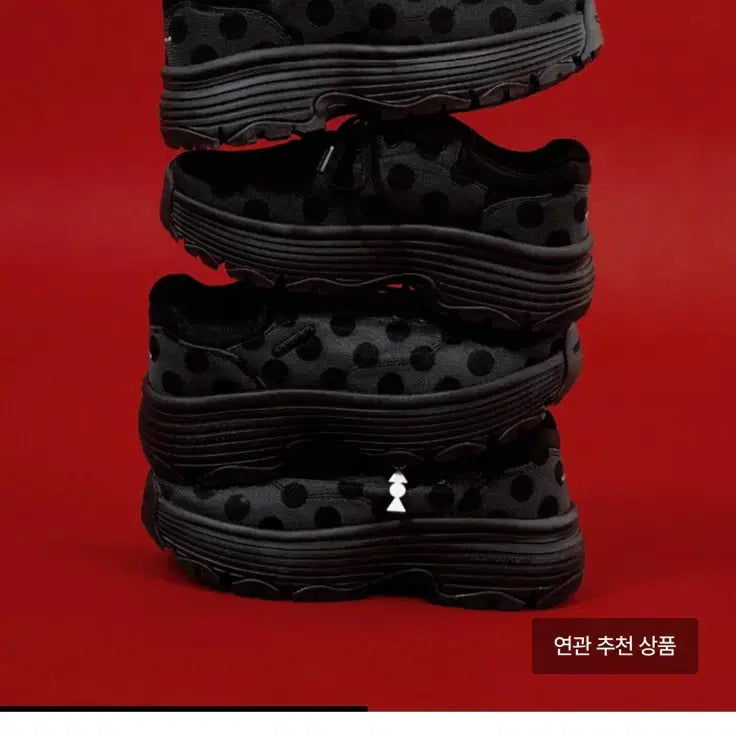[BUNJANG] Flat Mountain Shaden Polka Dot Sneakers / 플랫마운틴 쉐이든폴카도트 스니커즈 운동화