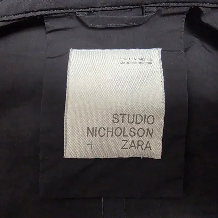 [BUNJANG] Zara Studio Nicholson Oversized Parka Black / [L] 자라 스튜디오 니콜슨 오버사이즈 파카 블랙